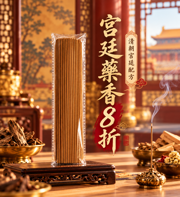 宮廷藥香暖金雅韻