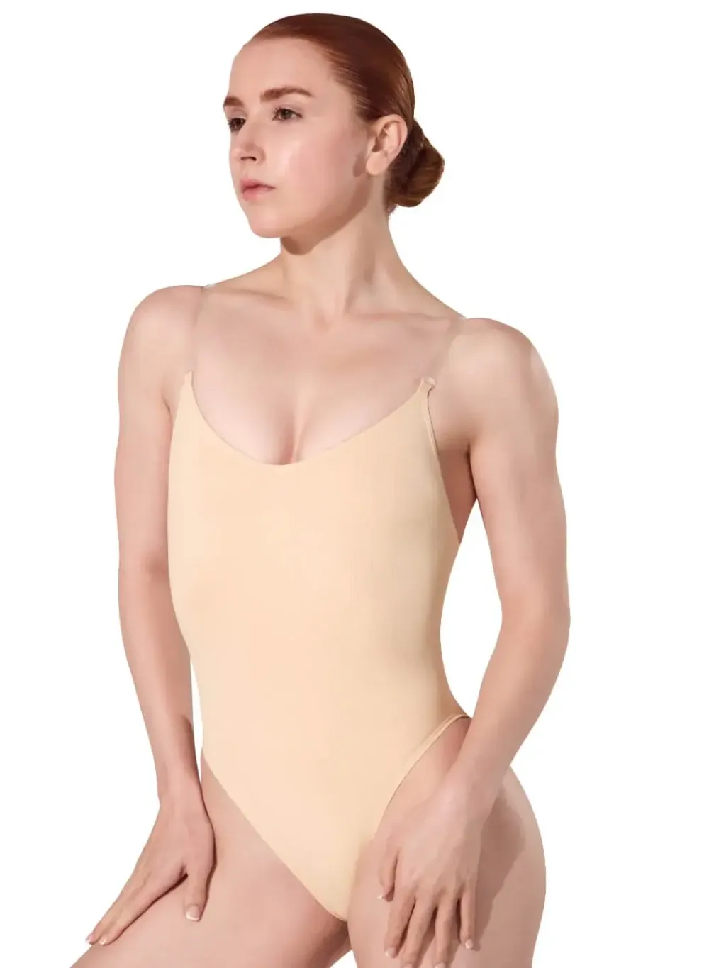 capezio_camisole_leotard_w_clear_transition_straps_nude_3532_3