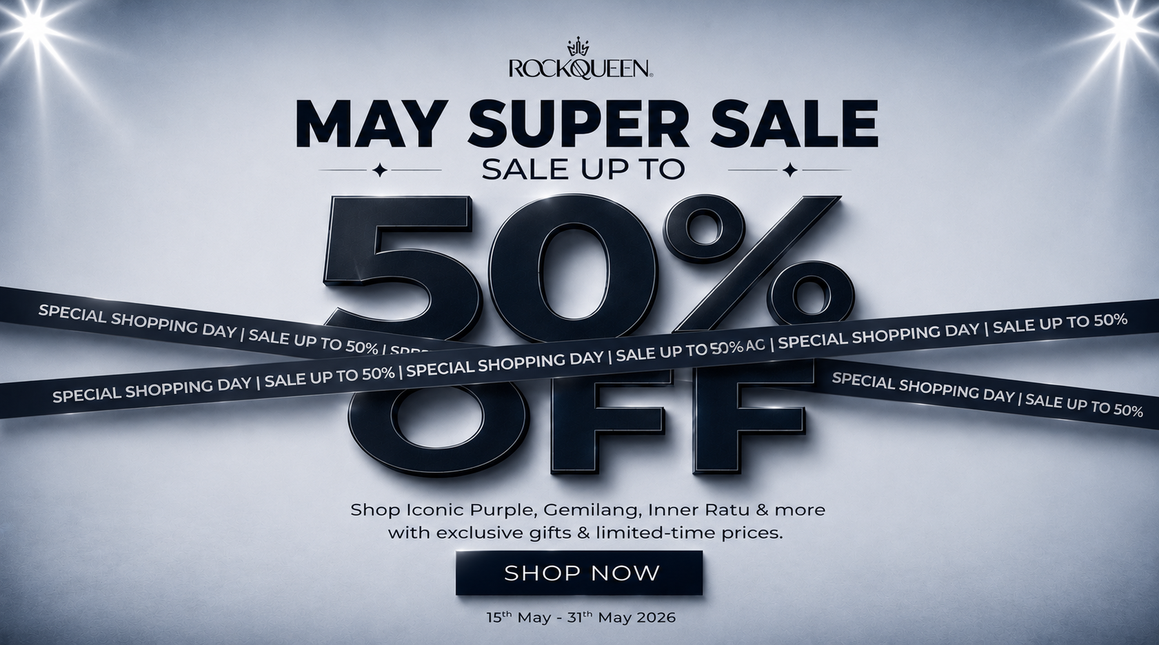 RQ MAY SUPER SALE