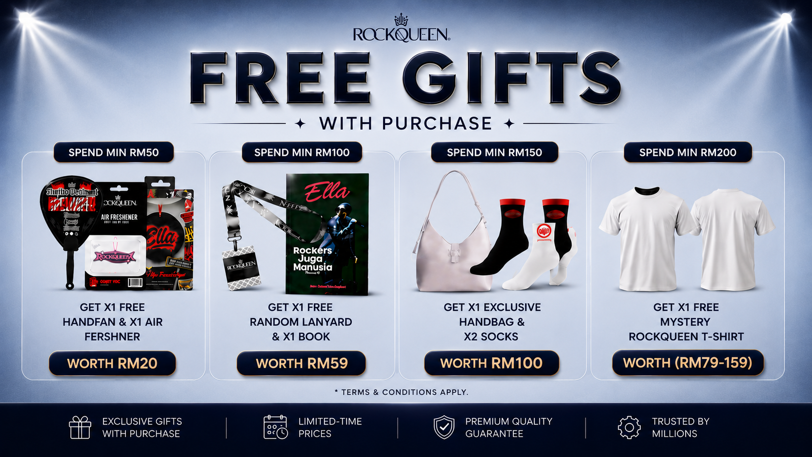 FREE GIFT (WORTH)