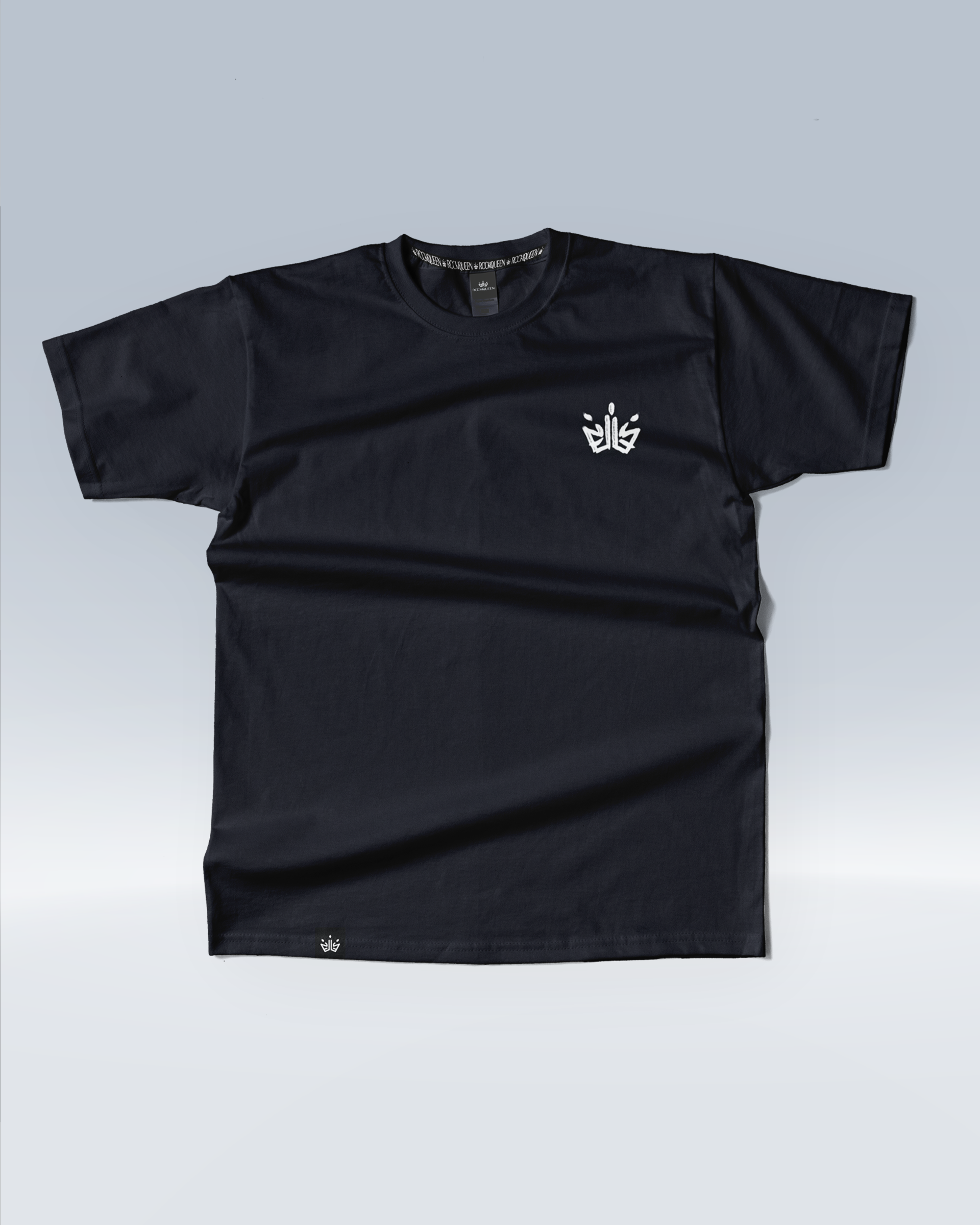 RQ TSHIRT - RQ EMBLEM (BLACK)-FRONT