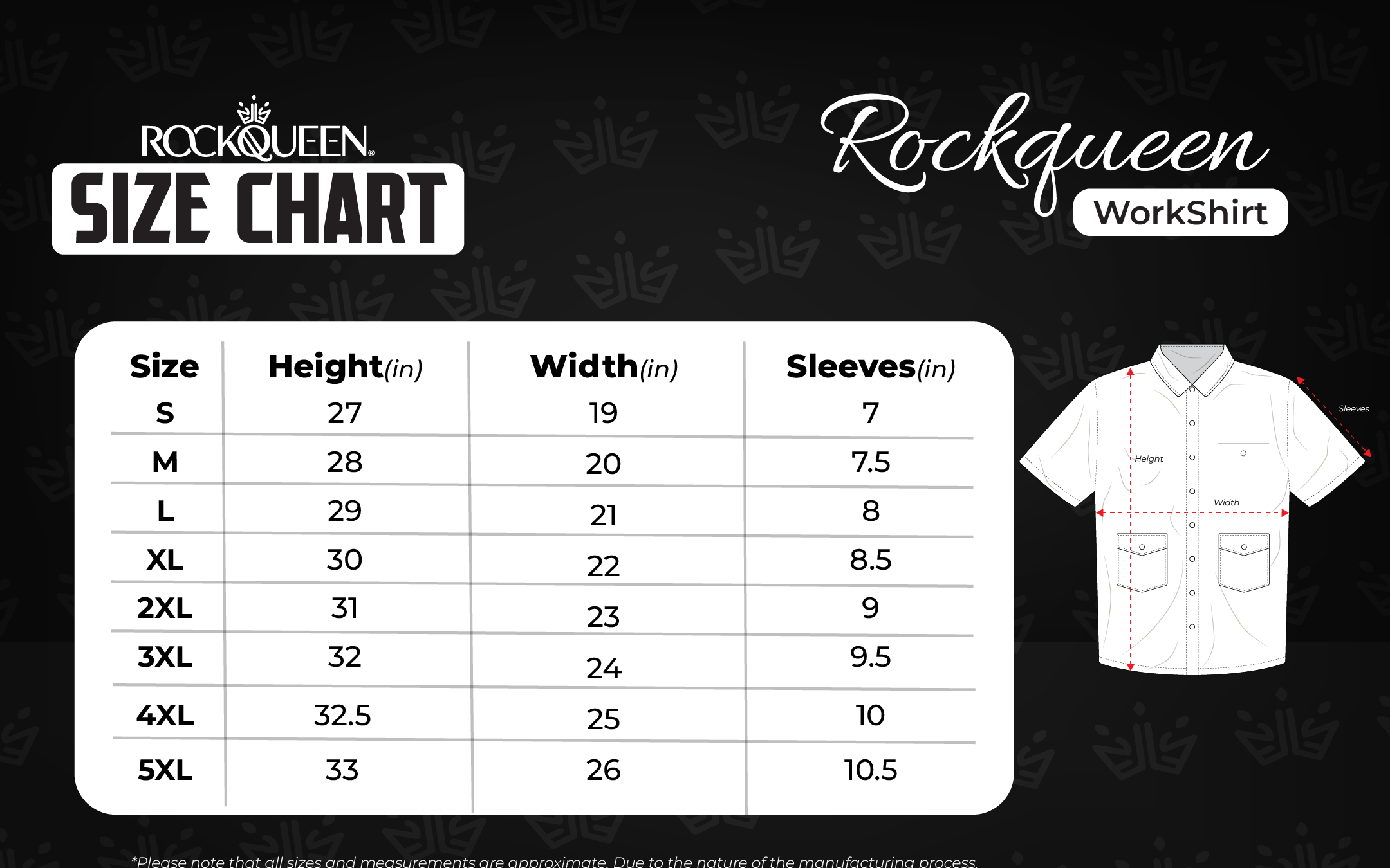 SizeChart_RQ Ringer Tshirt