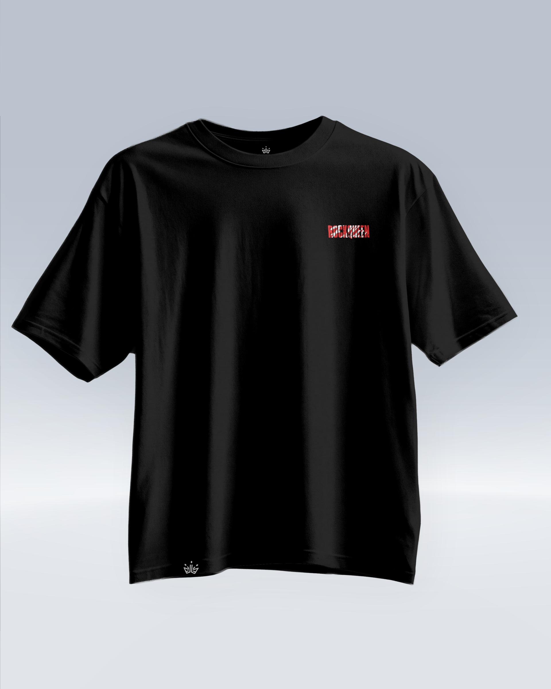 RQ TSHIRT - Oversized BOXY (BLACK)_front
