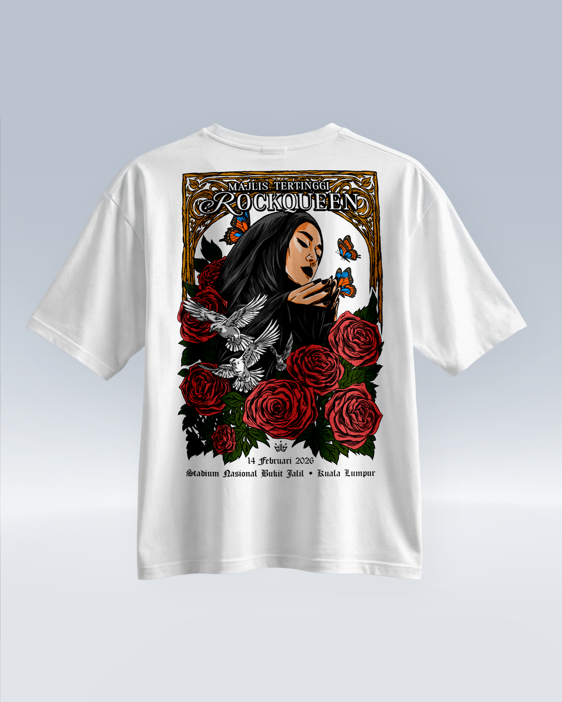 RQ TSHIRT - Oversized BOXY (WHITE)_back