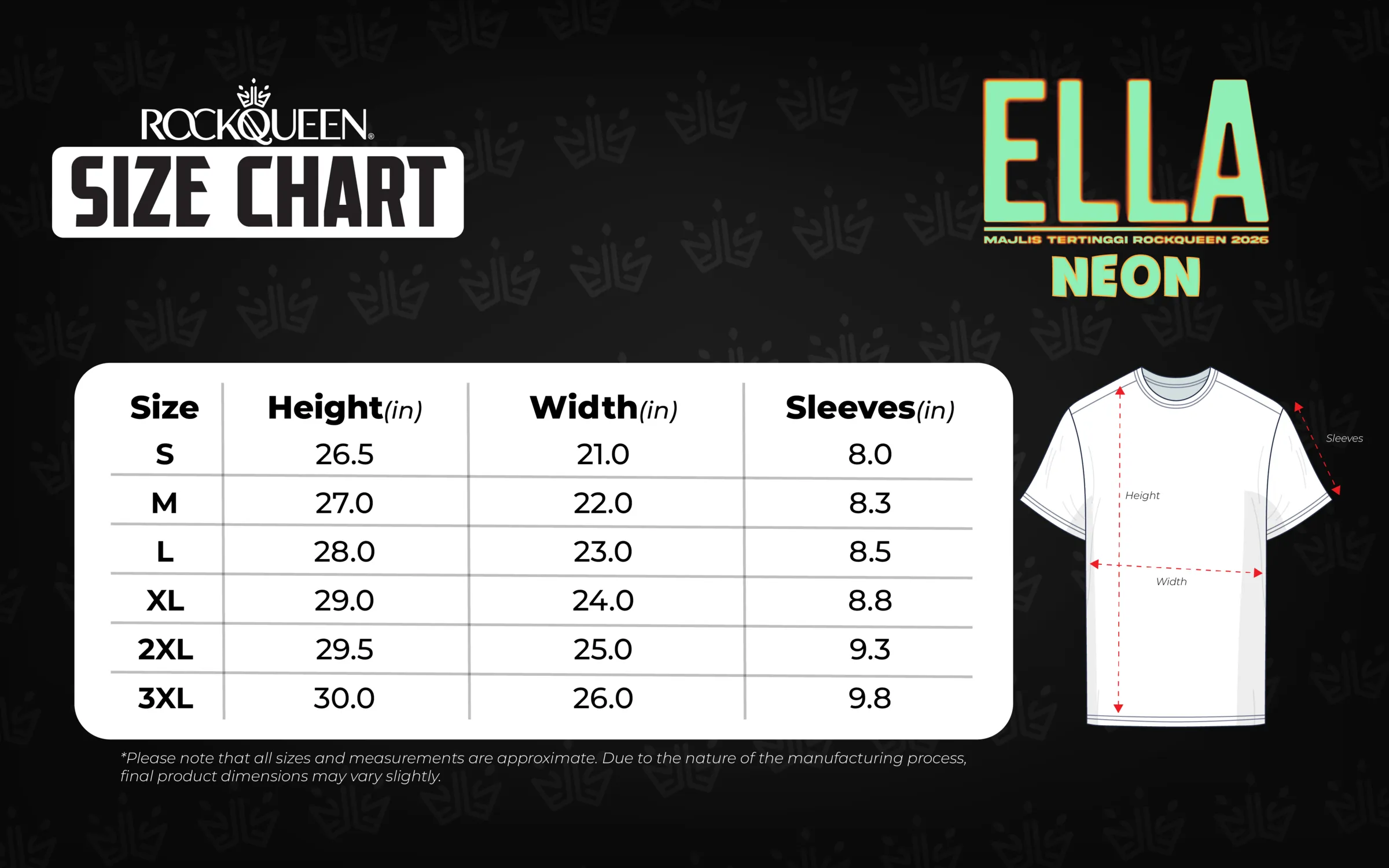 RQ ELLA NEON_SIZECHART
