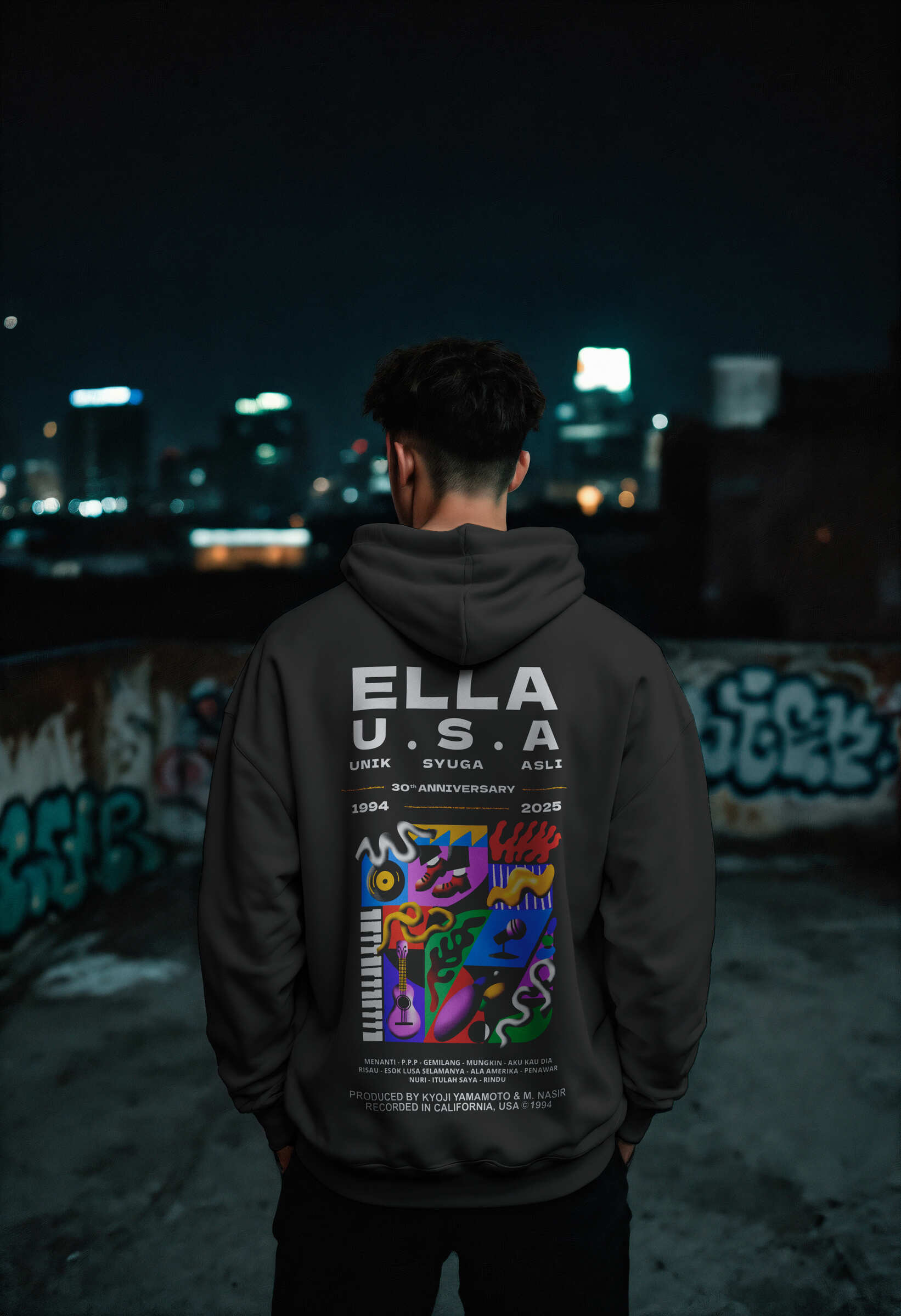 Ella USA Hood Abstract