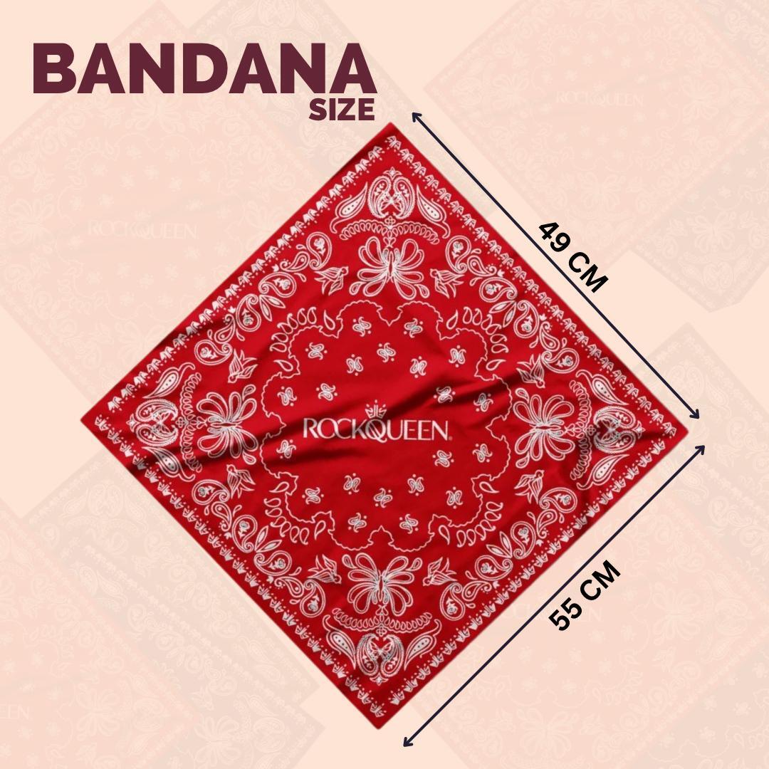 Bandana size chart