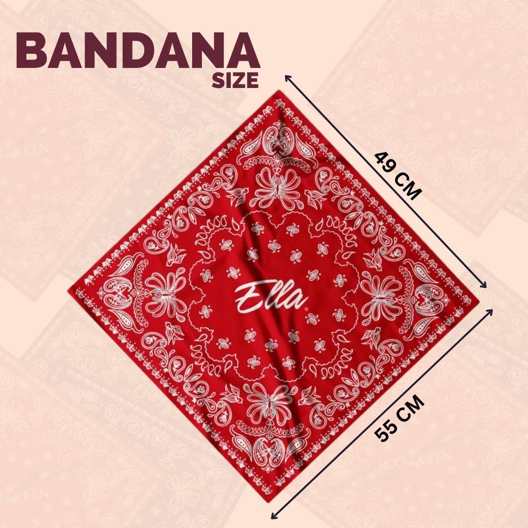 Bandana size chart Ella