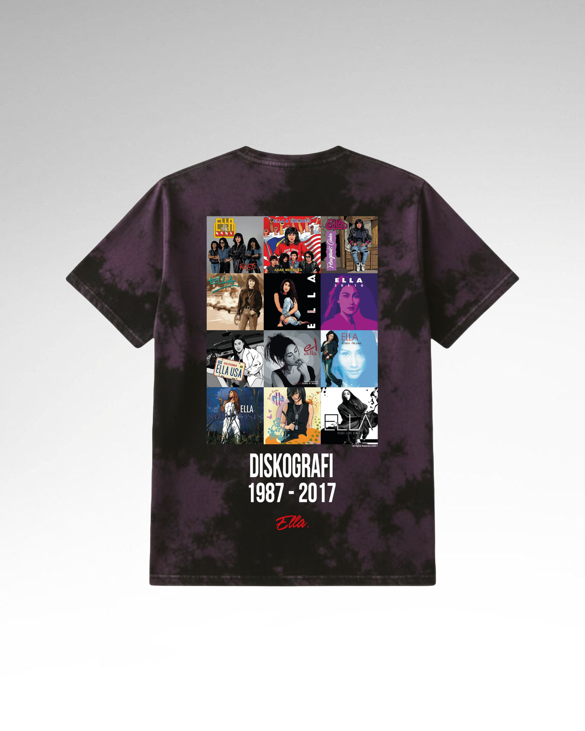 ELLA DISKOGRAFI (TSHIRT) - (short-back) DESIGN_2