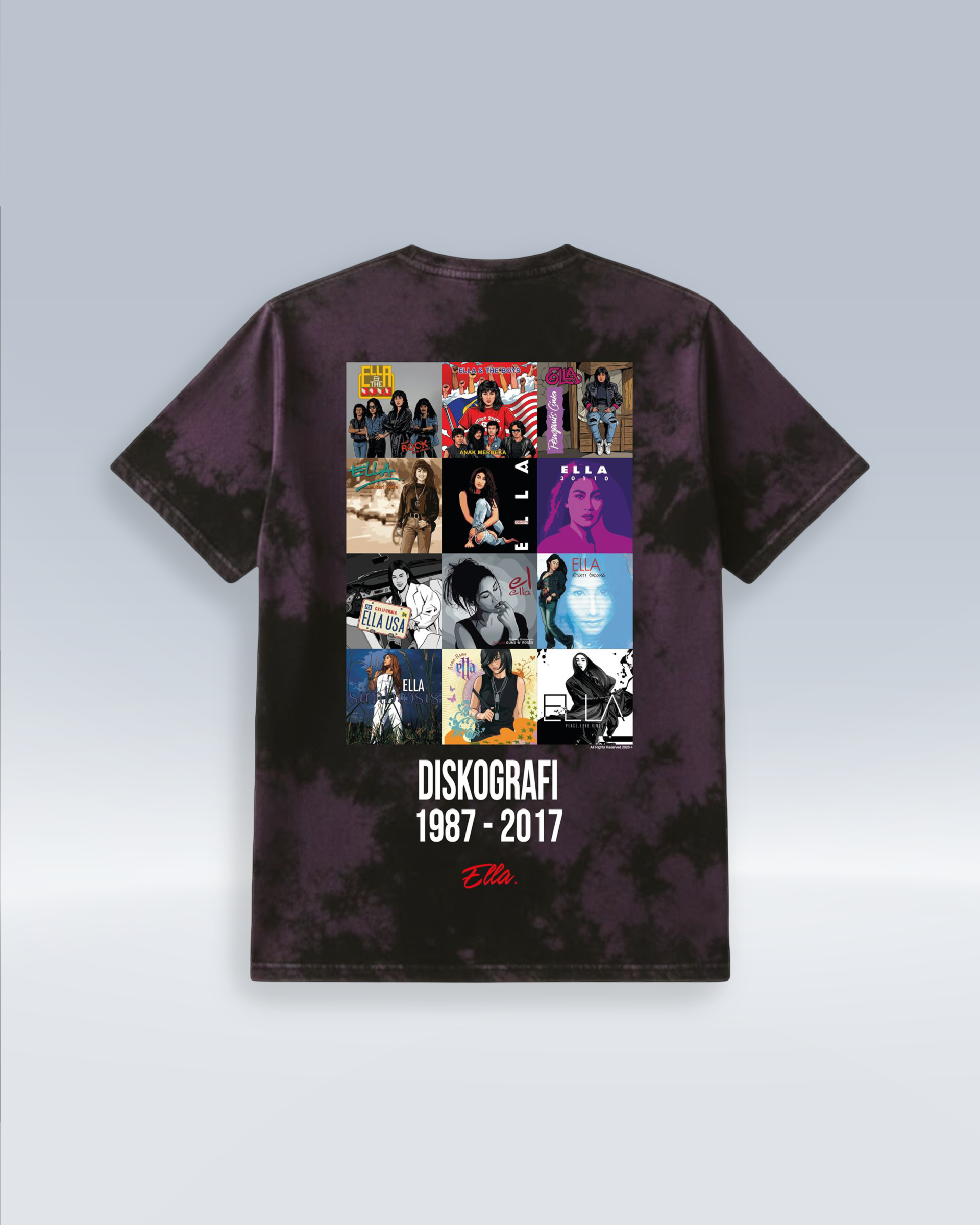 ELLA DISKOGRAFI (TSHIRT) - (short-back) DESIGN_2