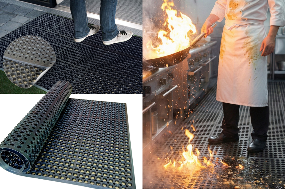 Fire Retardant Rubber Mat