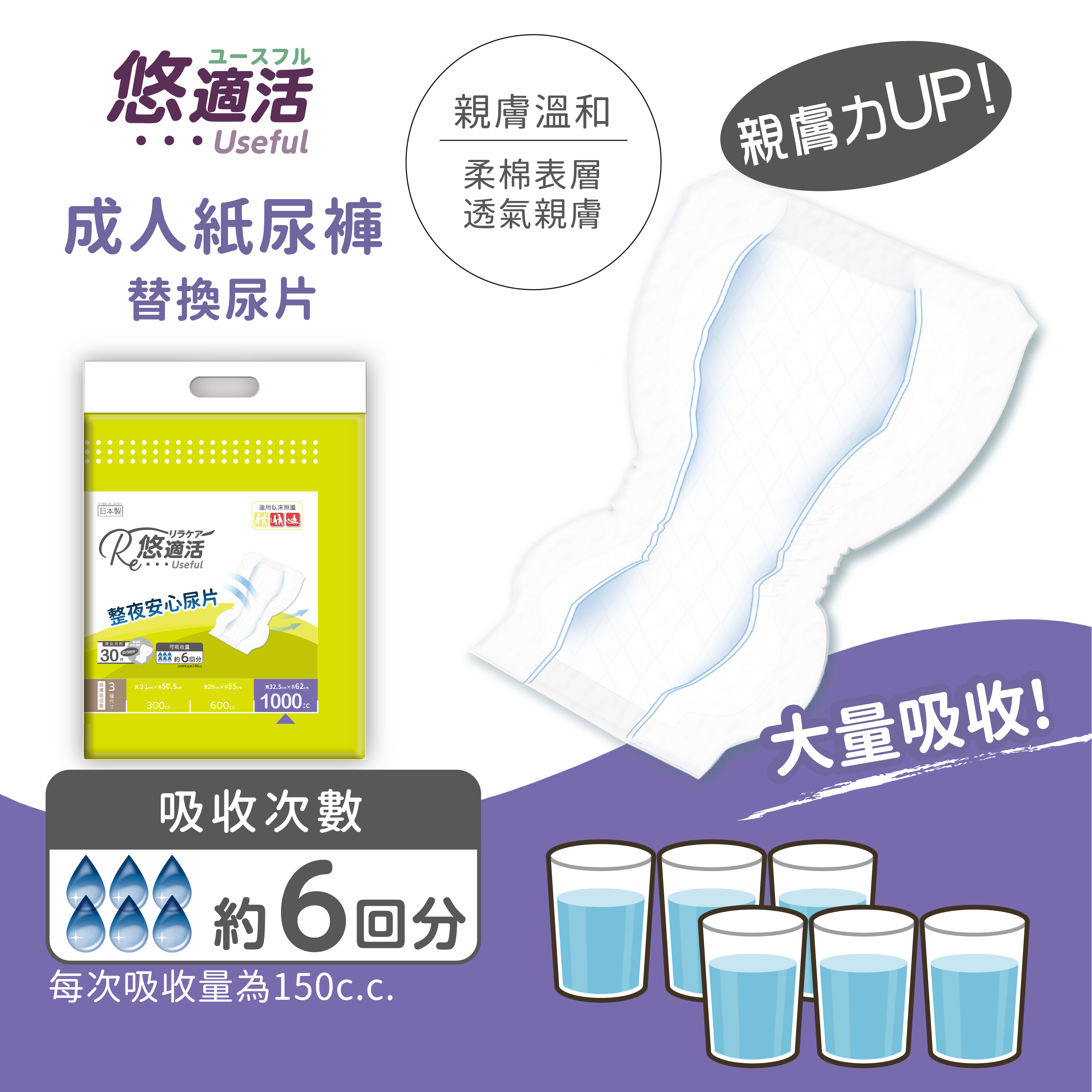 尿布替換片_01-8回分-1000cc
