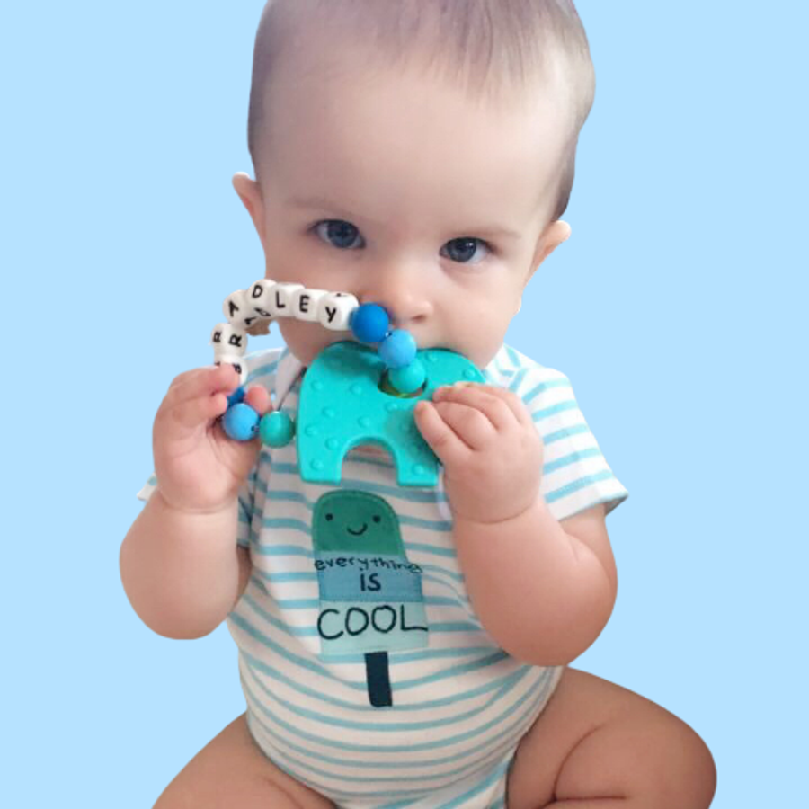 TeetherJoy - Teething in Joy | Collections - Personalised Teether Set