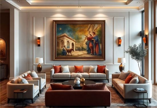 The World Of Arts | AI CANVAS PRINT
