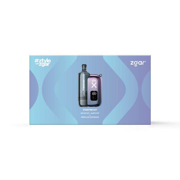 Zgar Glo-X Starter Pack Amethyst