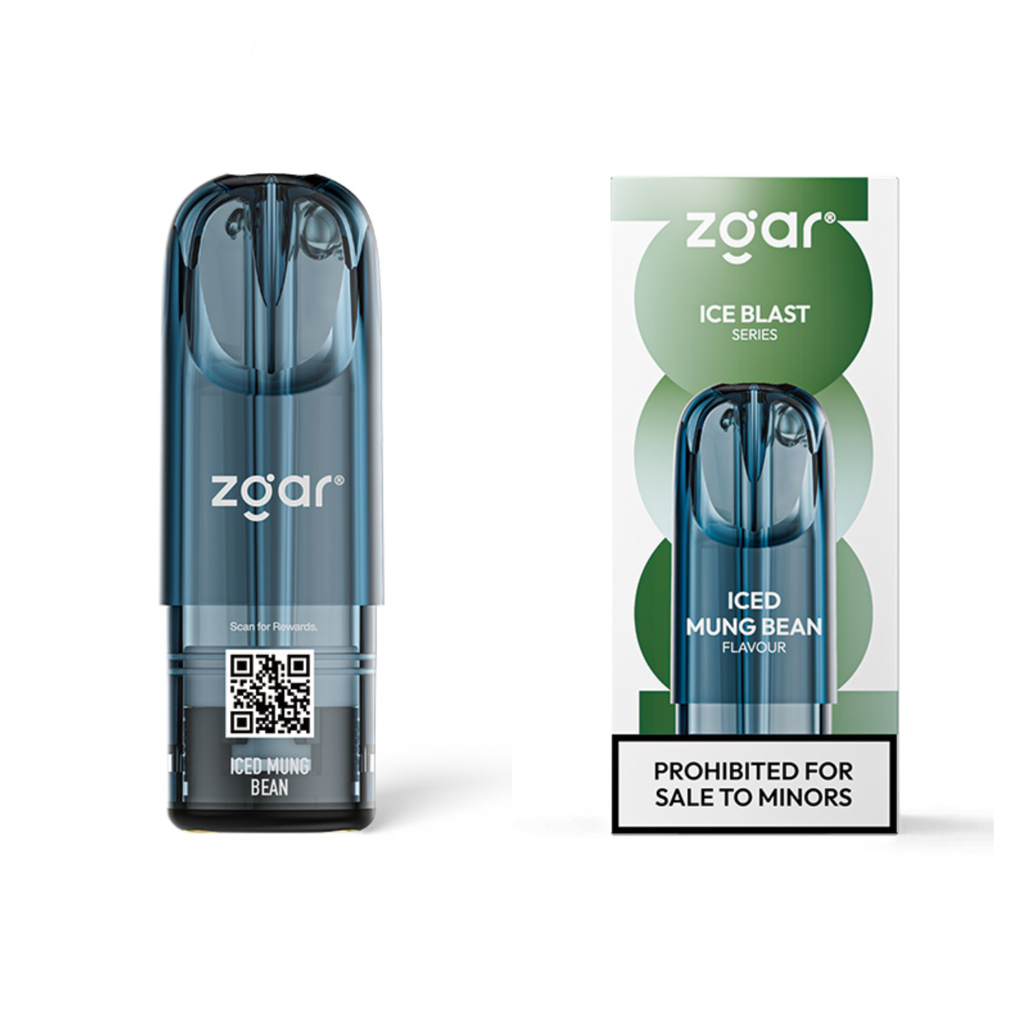 Zgar Pod 6.0S 3ml (Ice Blast Series) - Iced Mung Bean