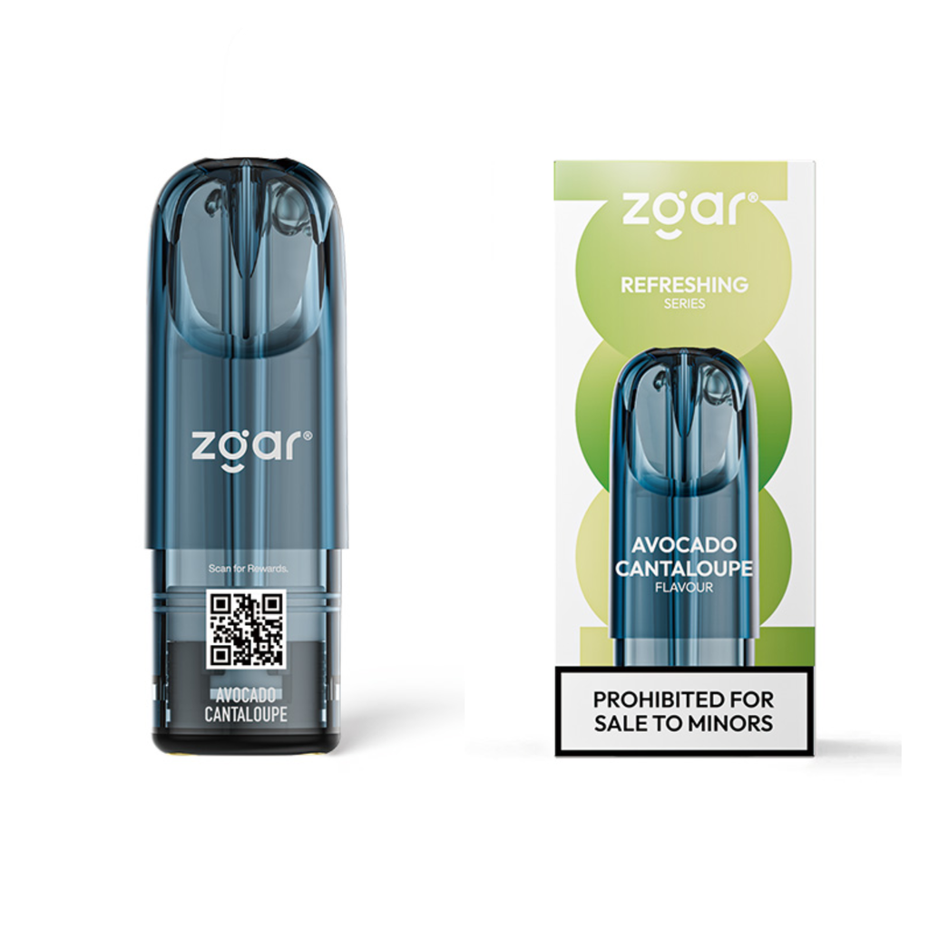 Zgar Pod 6.0S 3ml (Refreshing Series) - Avocado Cantaloupe