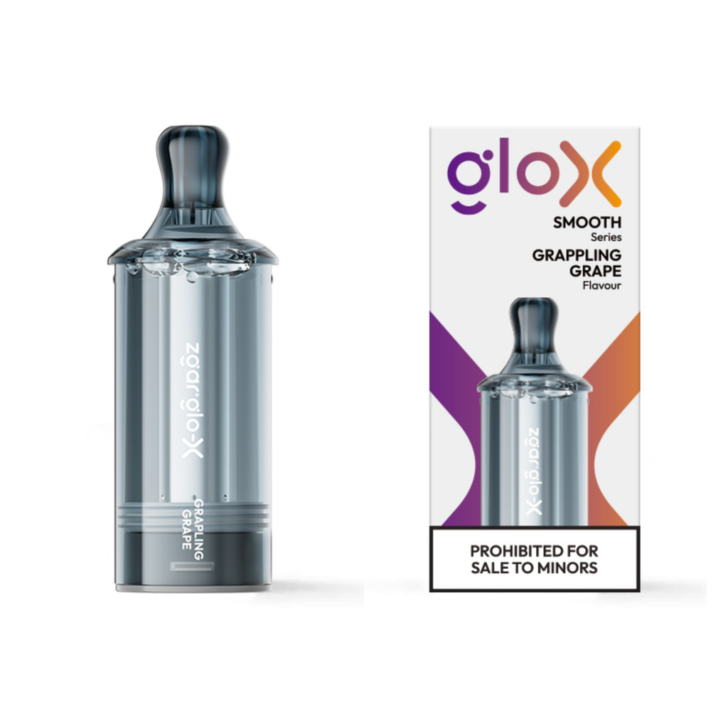 Zgar Glo-X 10ml Cartridge (Smooth Series) - Grappling Grape