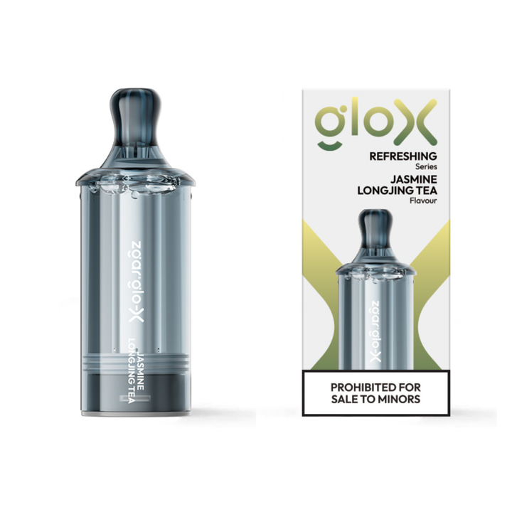Zgar Glo-X 10ml Cartridge (Refreshing Series) - Jasmine Longjing Tea