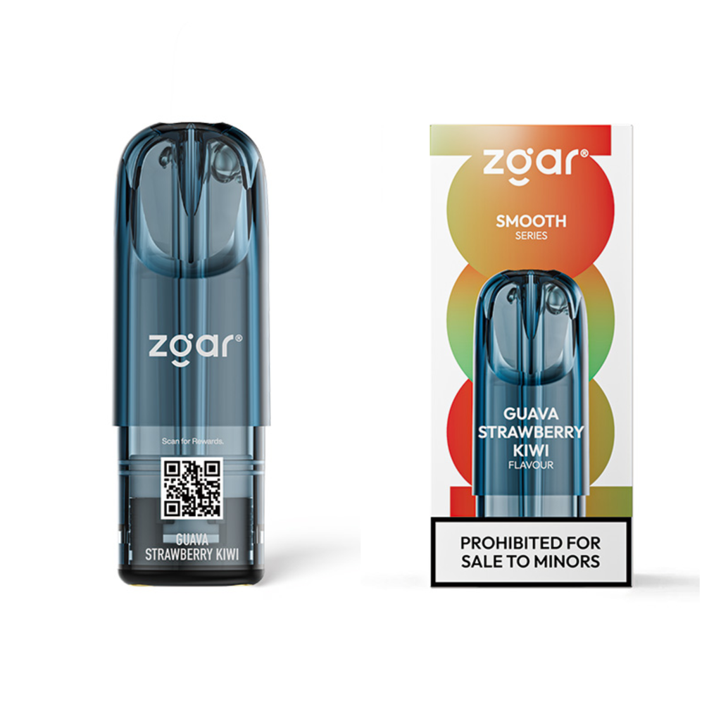 Zgar Refill Pod 6.0s 3ml Guava Strawberry Kiwi