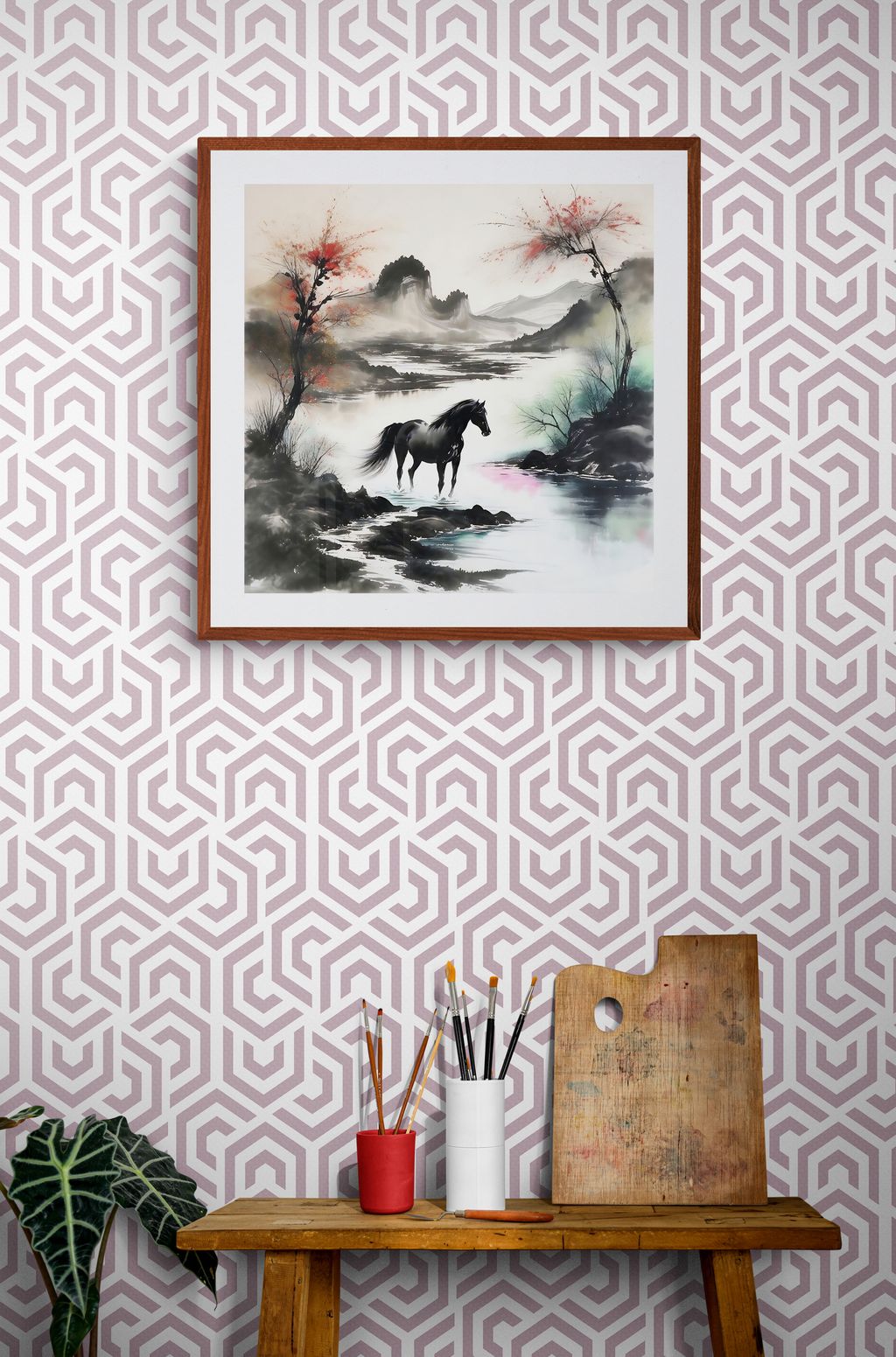 artists-side-table-with-brushes-and-palette (17)