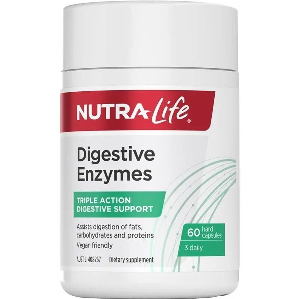 Nutra-Life Digestive Enzymes 60 Capsules