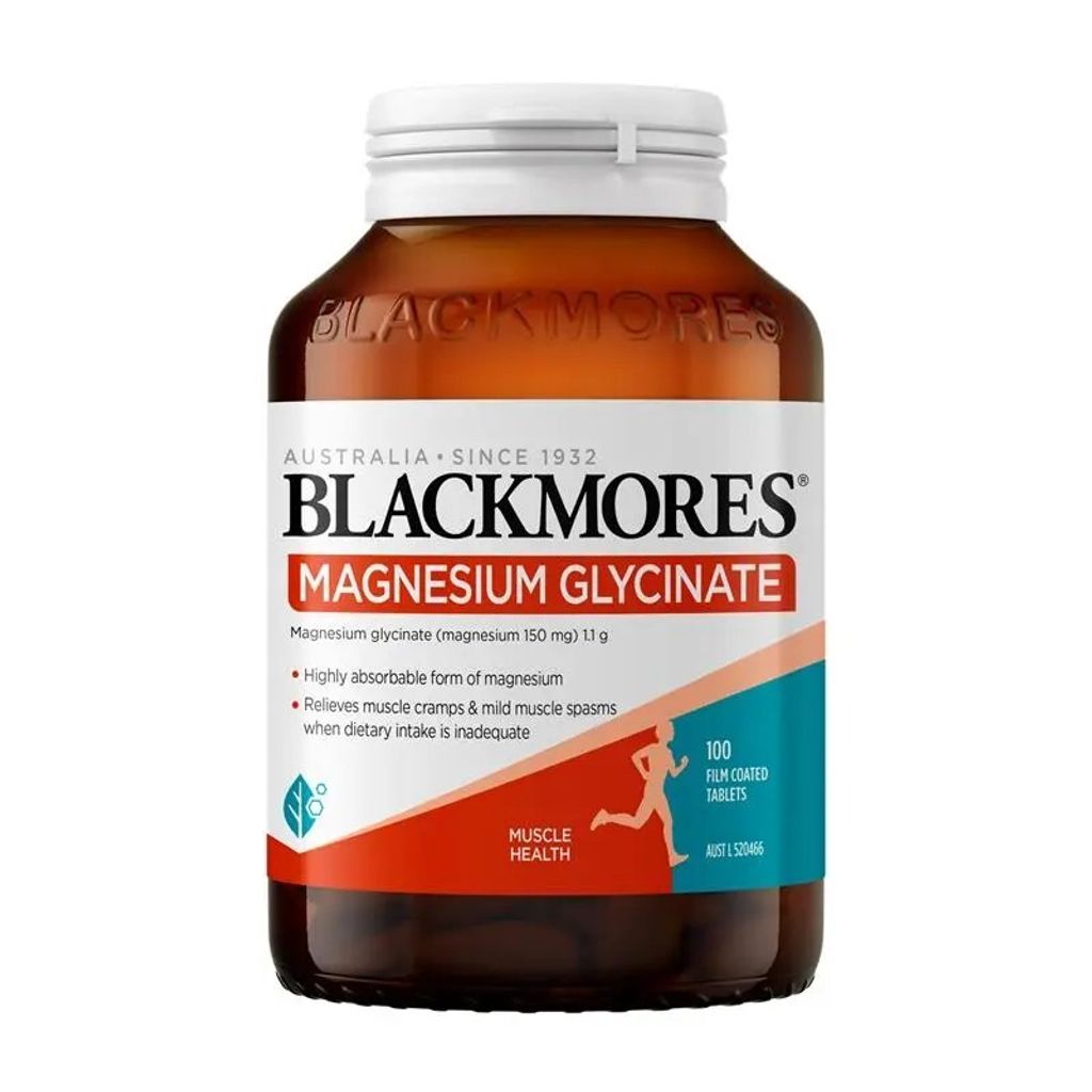 Blackmores 甘胺酸鎂片 100片
