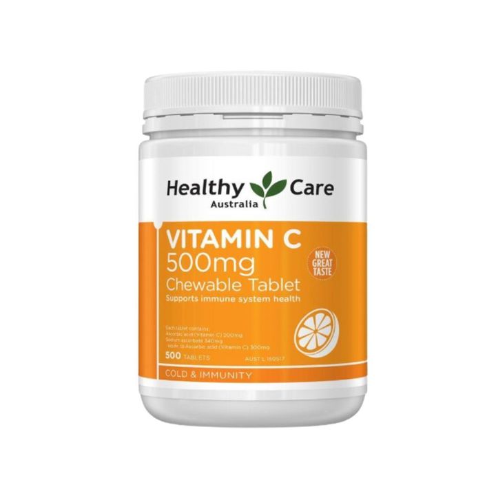 Healthy Care 維生素C咀嚼片 500片