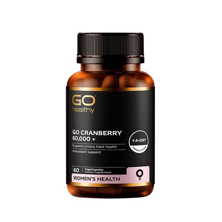 白底-GO Healthy 高濃度蔓越莓膠囊 60顆