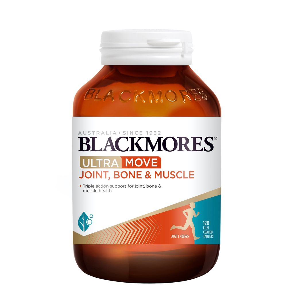 BLACKMORES MOVE Joint, Bone & Muscle 120 Coated Tablets