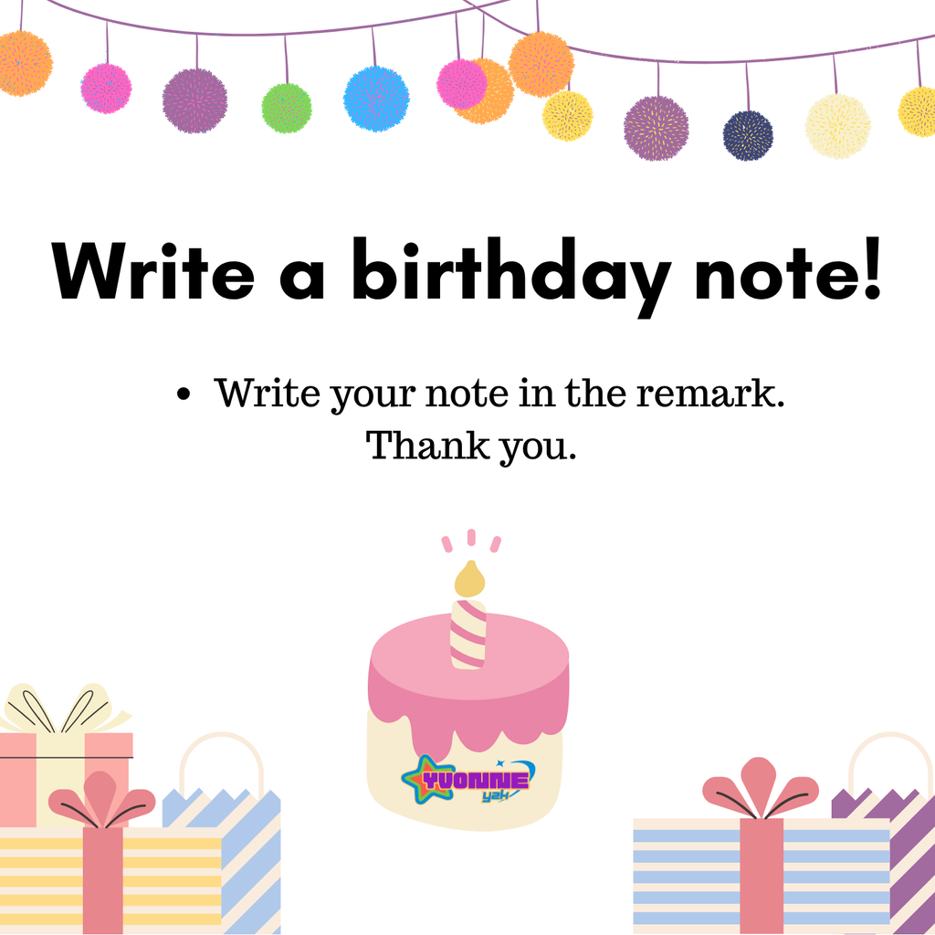 Colorful Cute Birthday Gift Note Card