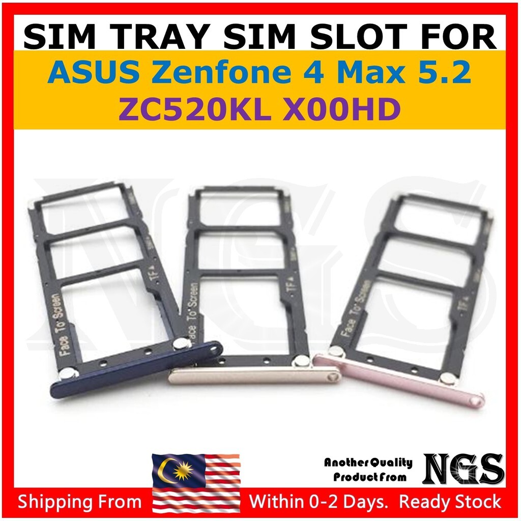 Sim Tray Sim Card Holder Sim Card Adapter FOR Asus Zenfone 4 Max