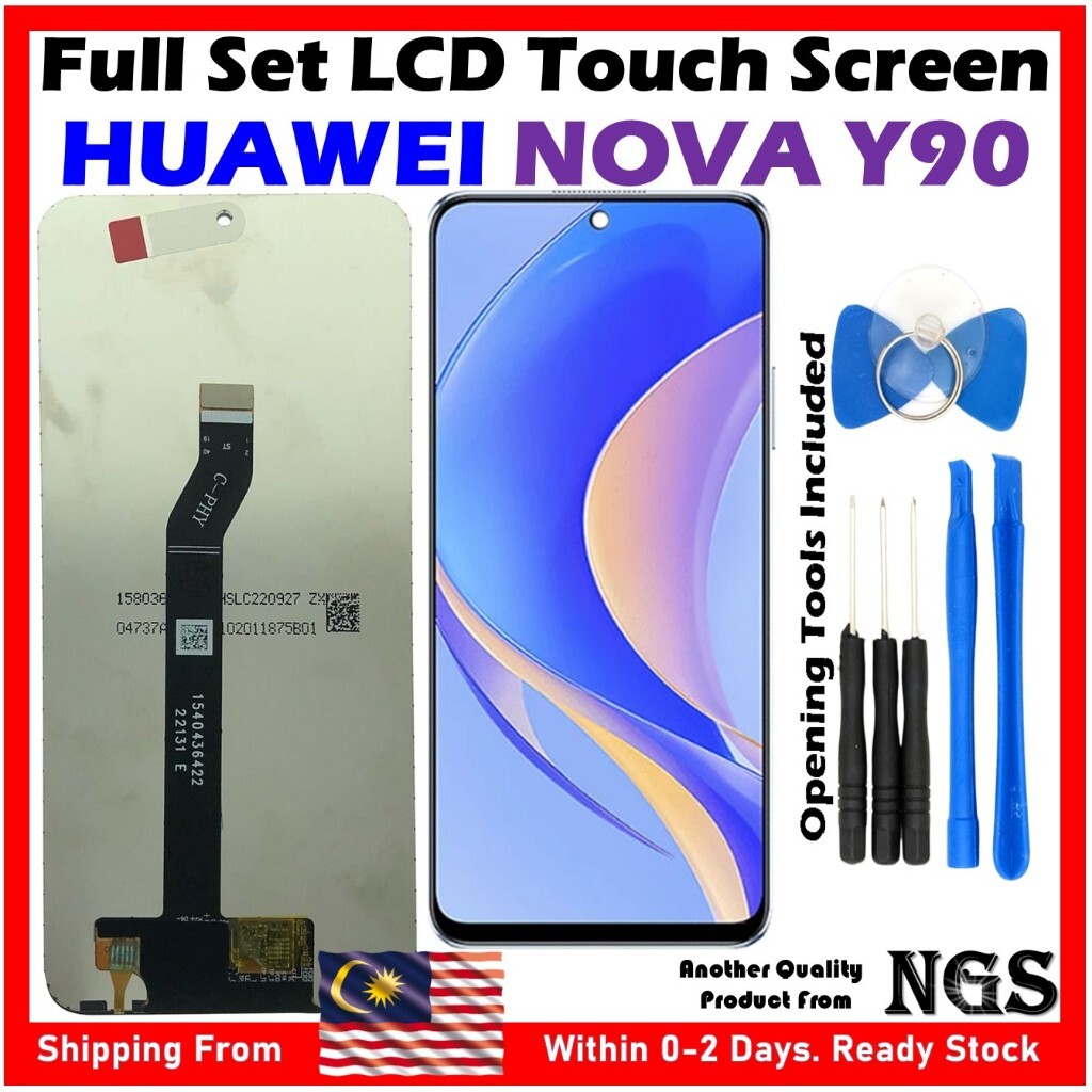 カメラなど ORl NGS Brand Full Set LCD Screen Compatible For HUAWEI Nova Y60