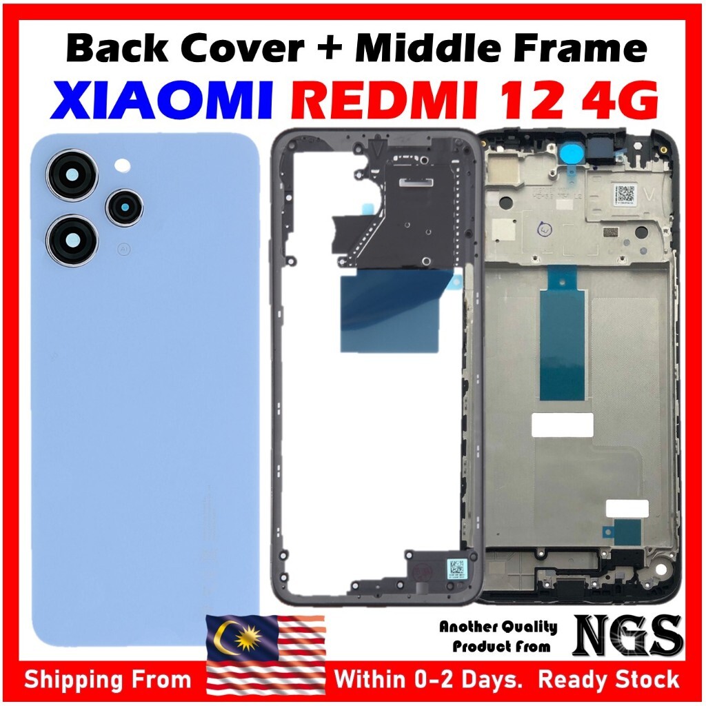 FRAME) Full Housing Back Housing Back Cover with Volume Buttons
