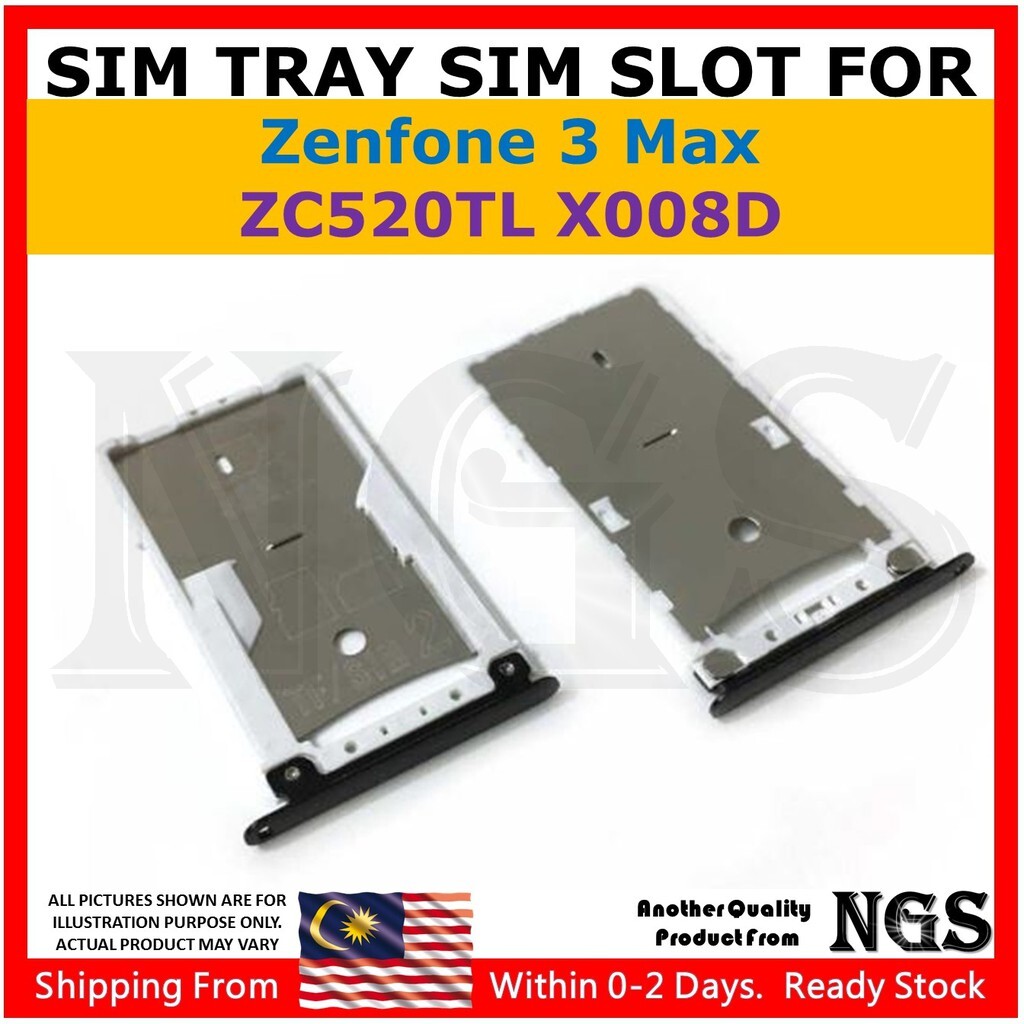 Sim Tray Sim Card Holder Sim Card Adapter FOR Asus Zenfone 3 Max