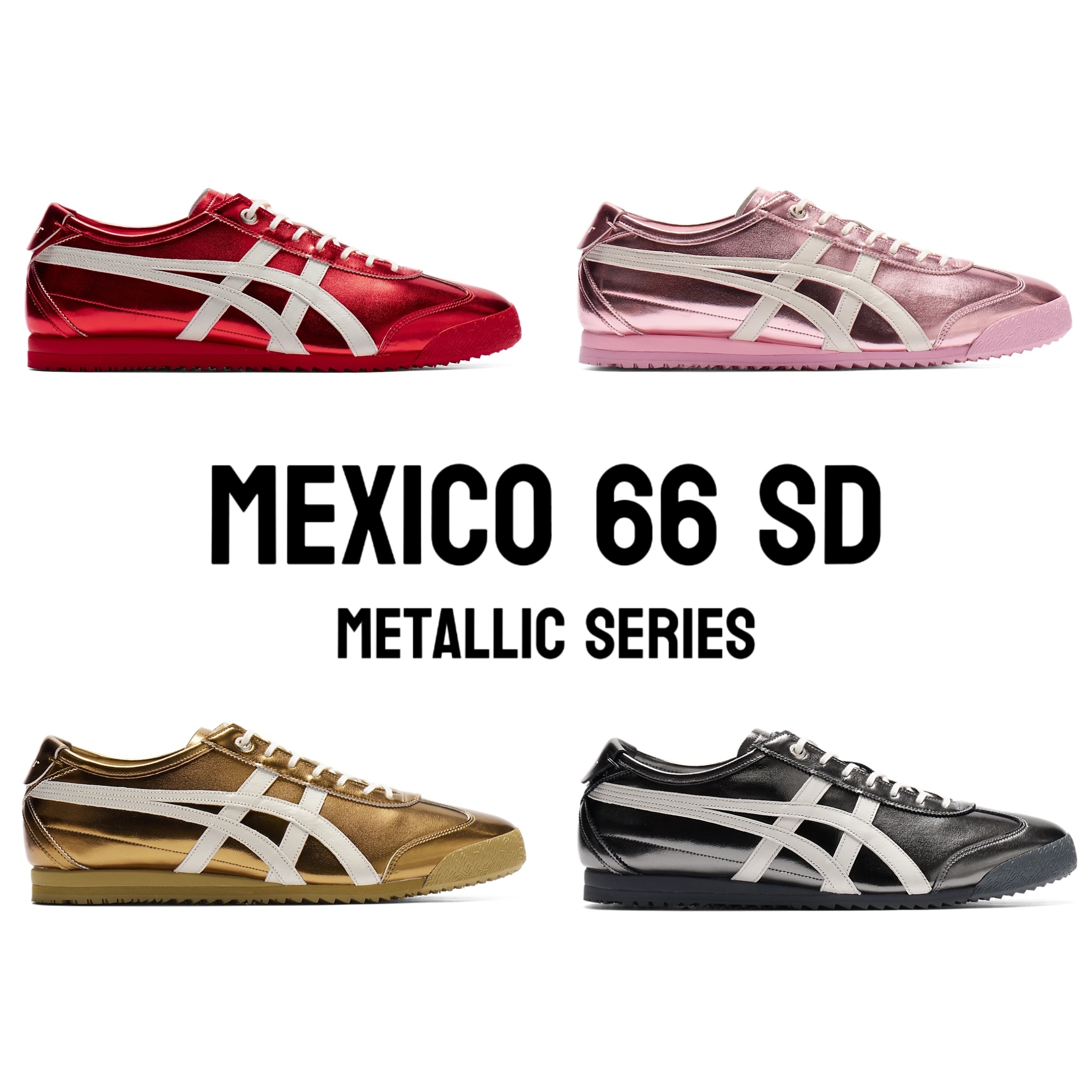 Onitsuka Tiger】MEXICO 66 SD(METALLIC) – Fuwa Onitsuka Tiger】MEXICO 66 SD(METALLIC) – Fuwa