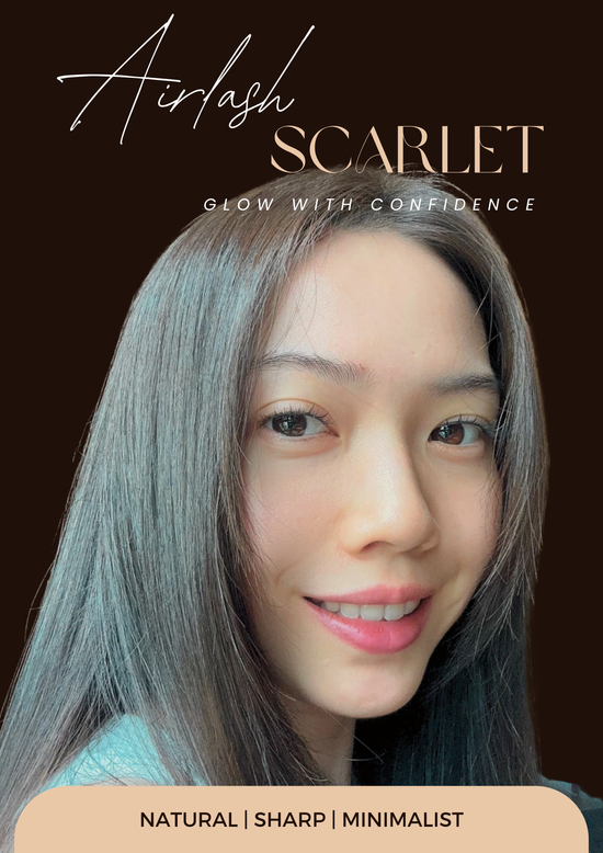 Airlash Scarlet – Effortlessly Refined | HAYCE