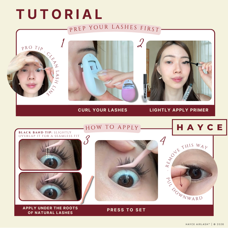 [ELEGANT SERIES] PRESS-ON AIRLASH _TUTORIAL