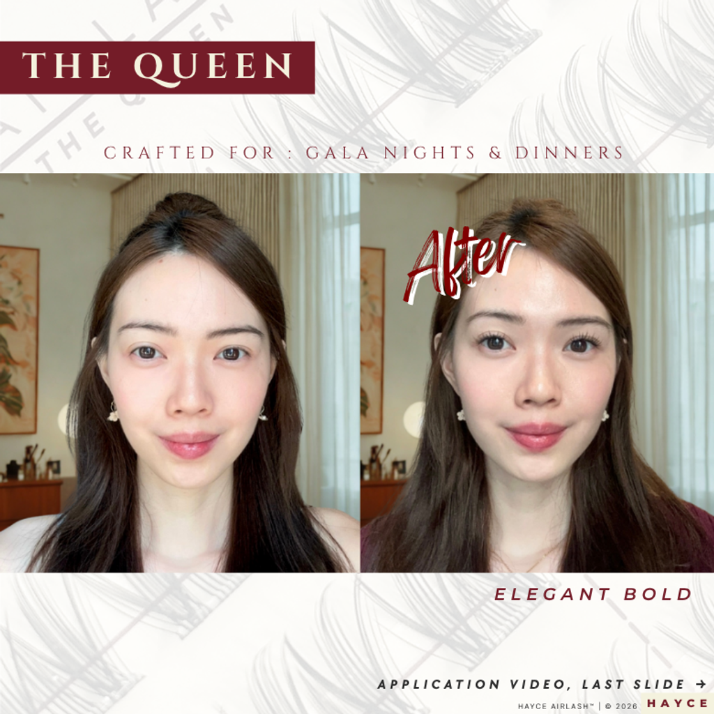 Press On Airlash_Product Poster_The Queen 1_Model_Before & After_R1.1