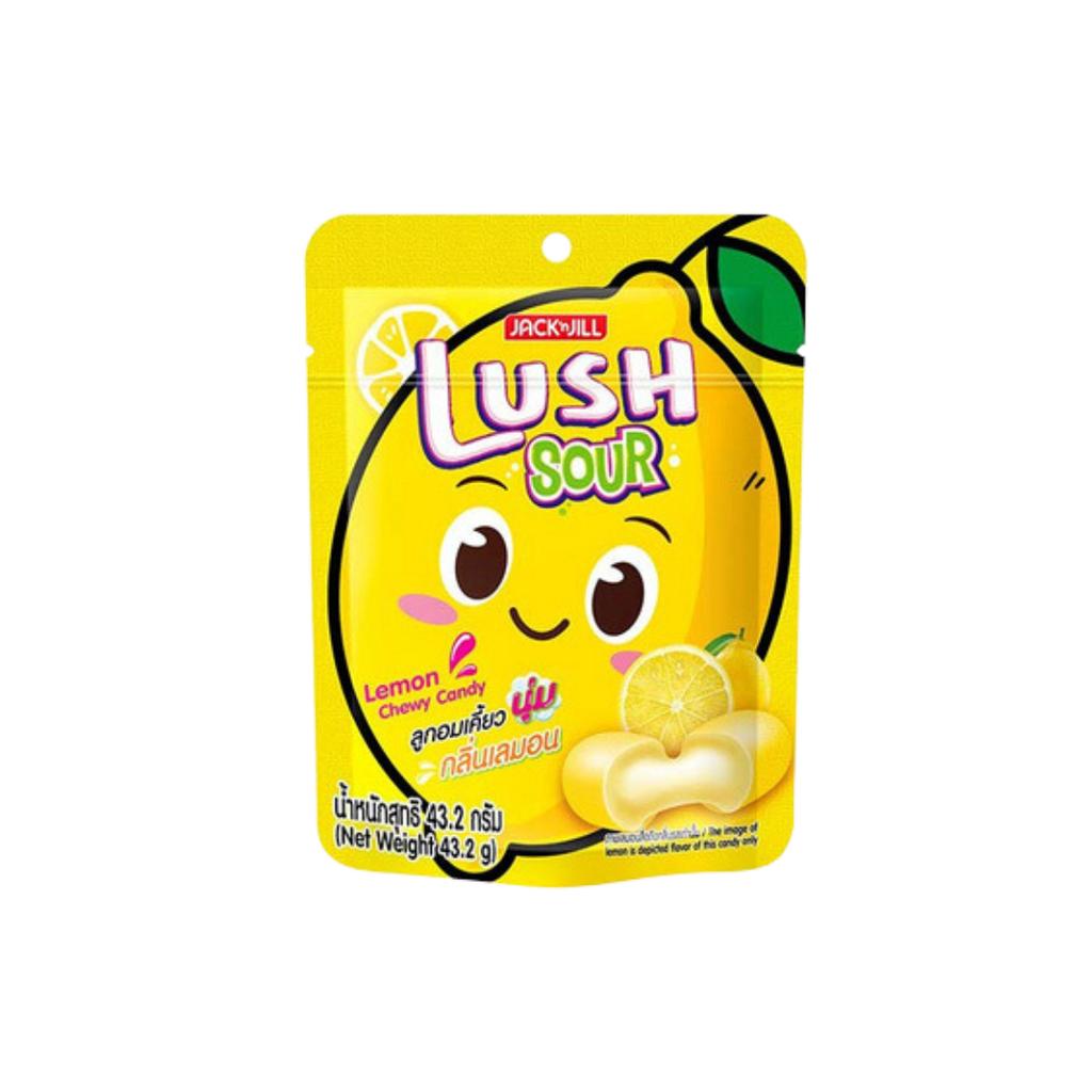 LUSH SOUR LEMON CHEWY CANDY