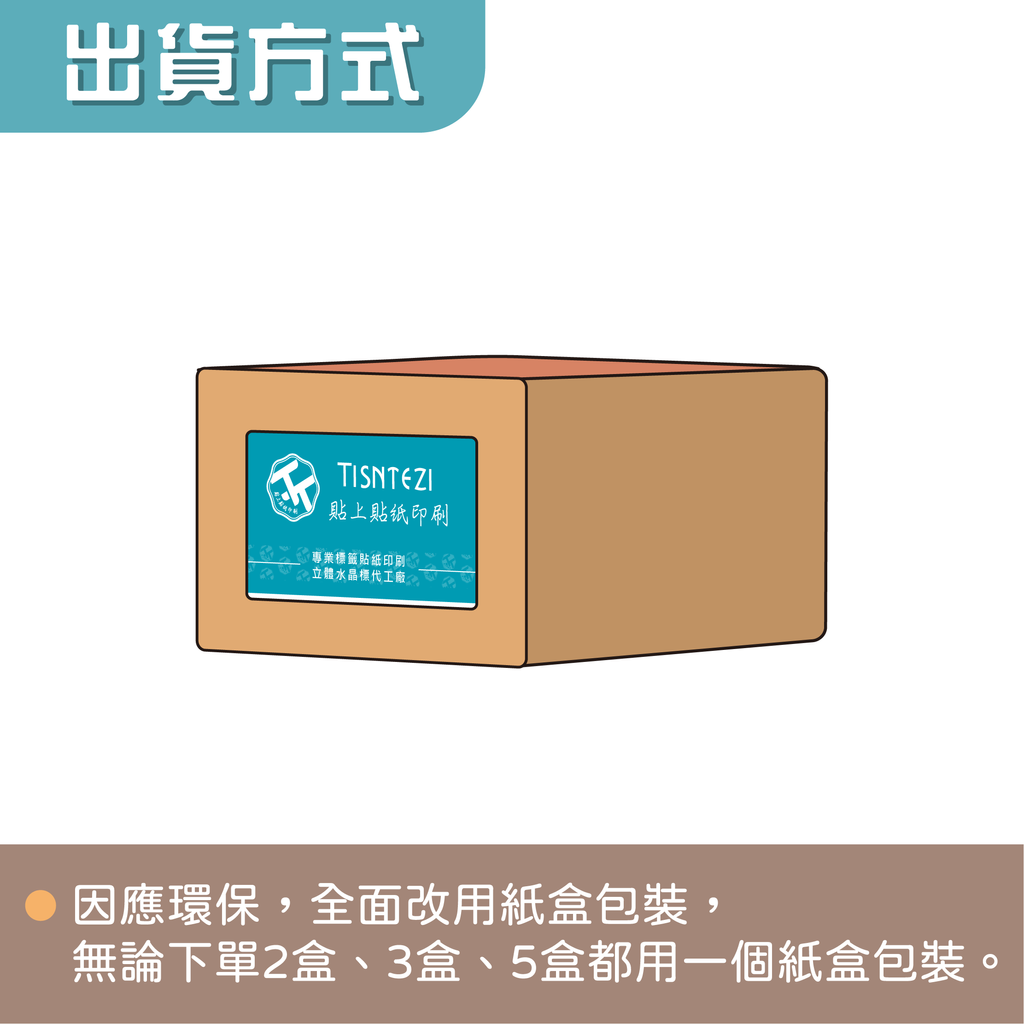 名片出貨方式