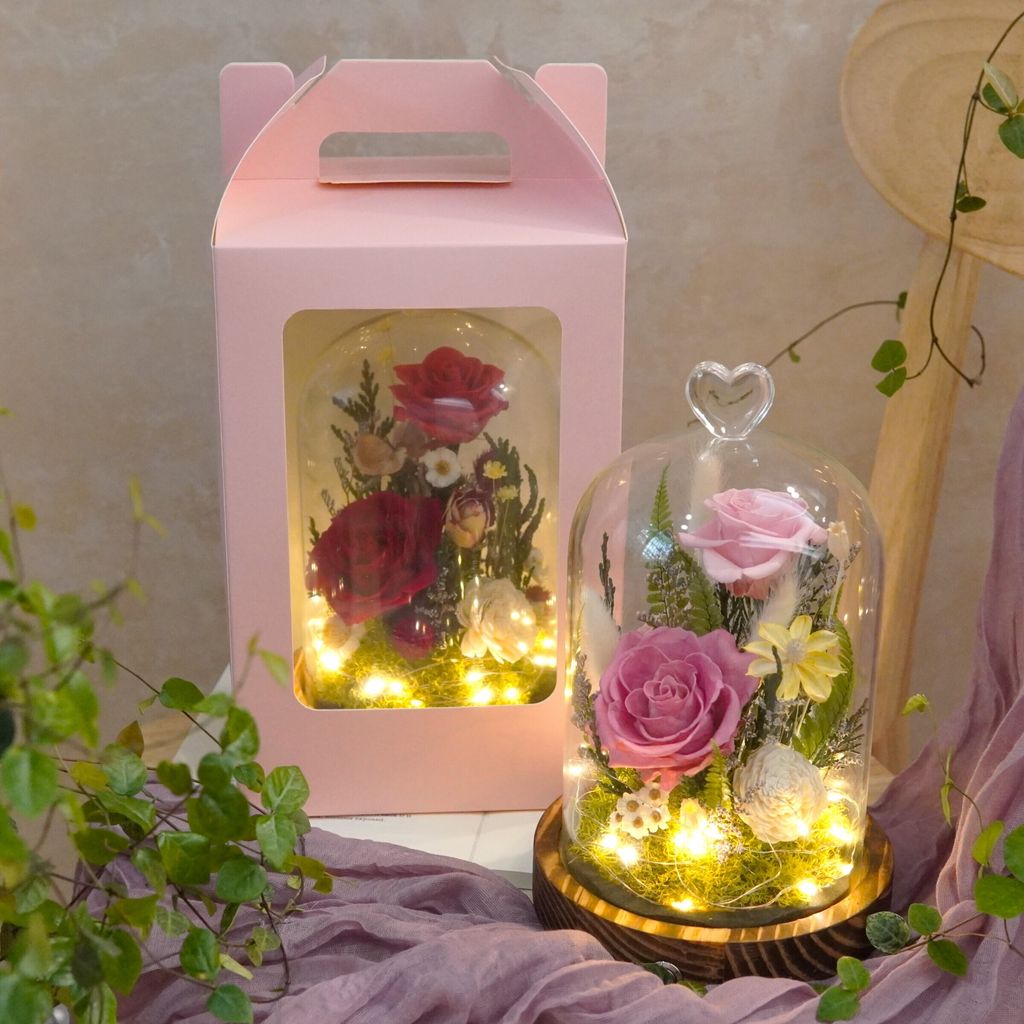 永生玻璃盅（深底側燈大首圖）