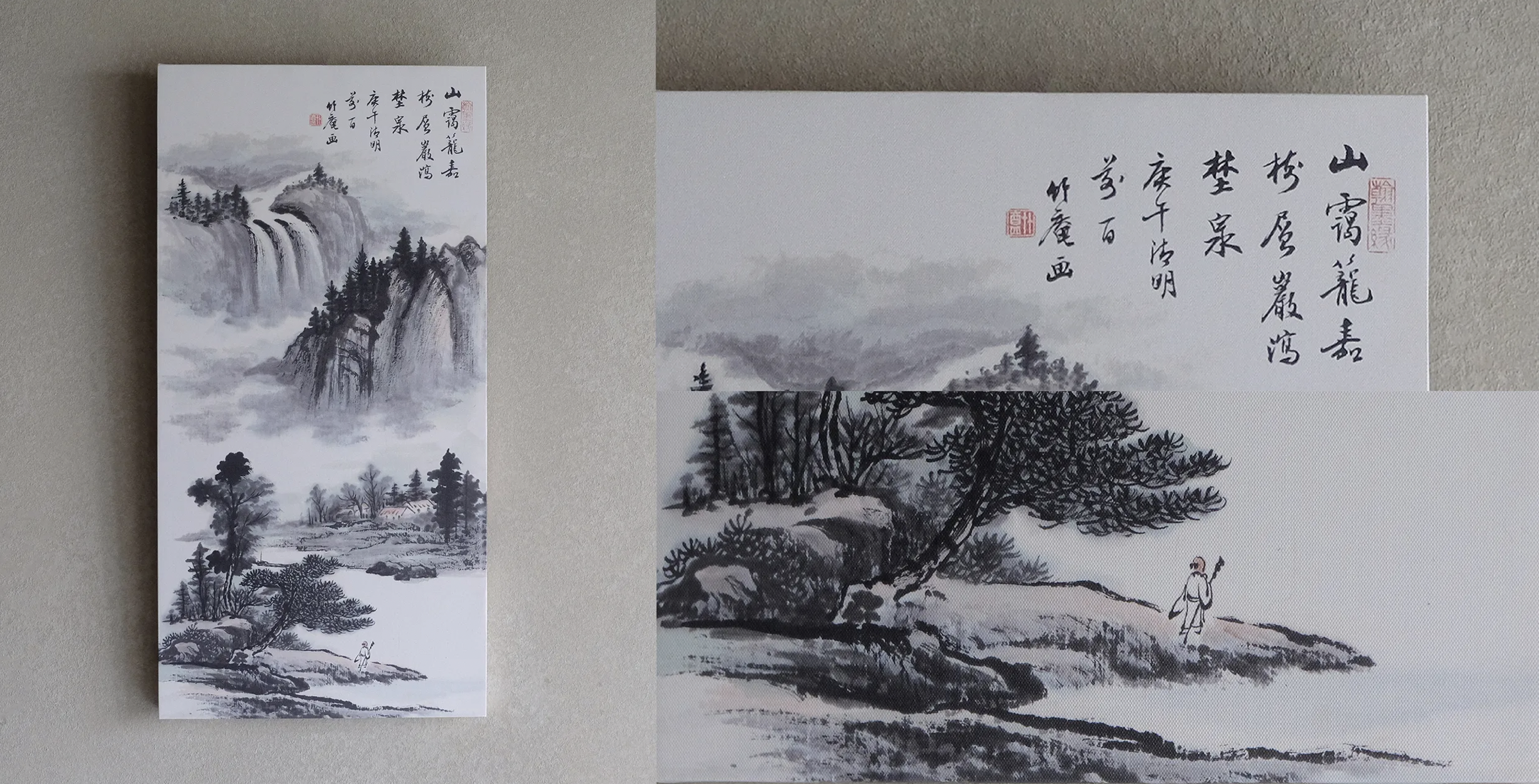 真作/大徳寺/中村雪山/書/一行書/間雲潭影日悠悠/布袋屋掛軸HK-142 真作⁄大徳寺⁄中村雪山⁄書⁄一行書⁄間雲