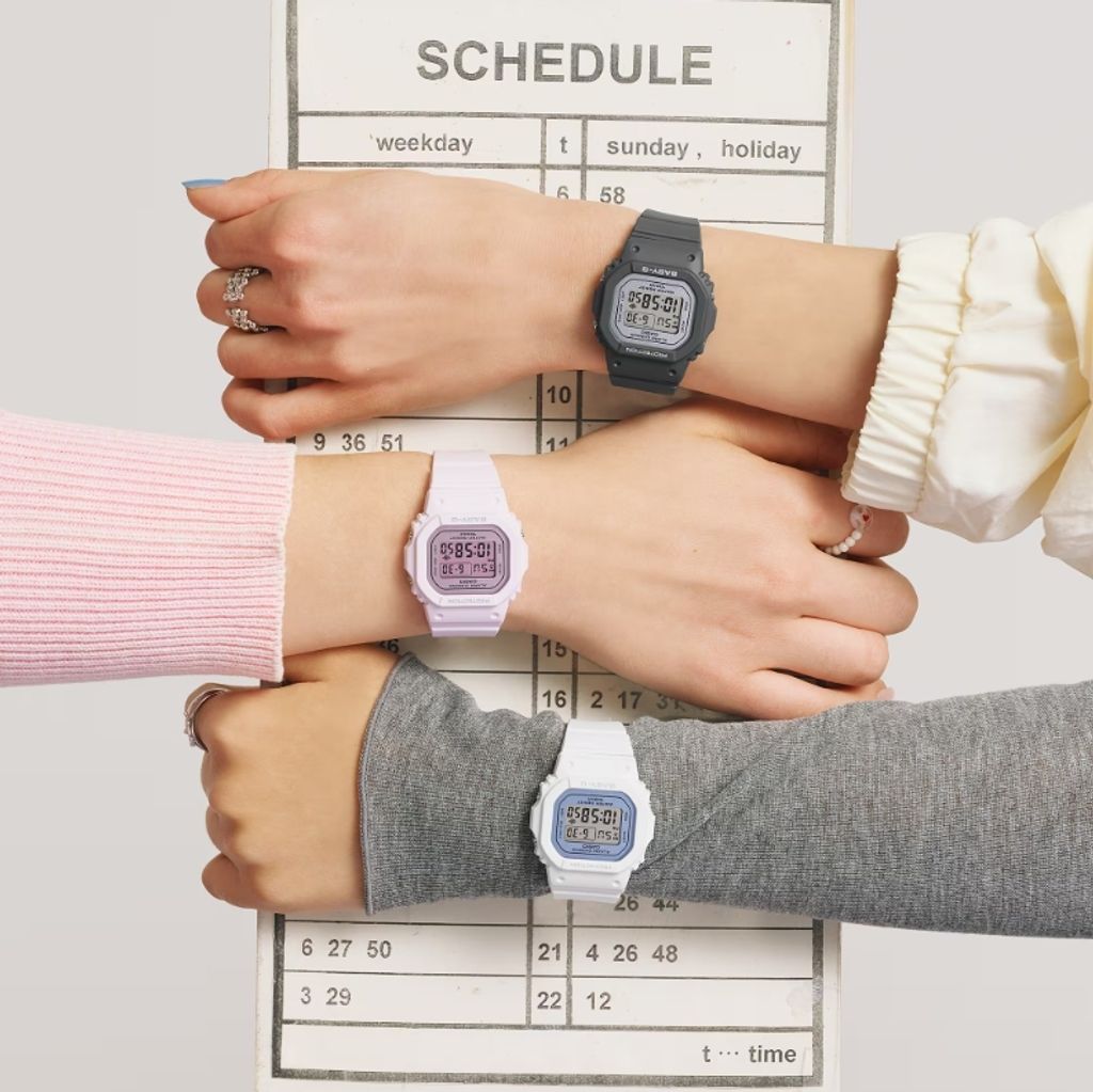 CASIO BABY-G | BGD-565SC-1 | 2026新款 鐵灰 方形電子錶 學生手錶 實戴系列圖