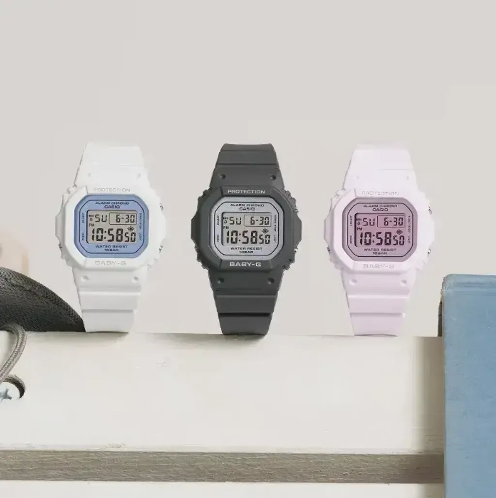 CASIO BABY-G | BGD-565SC-4B | 2026新款 可愛粉 方形電子錶 學生手錶 實體系列圖
