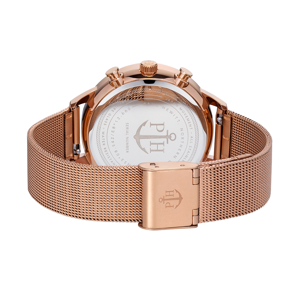 Paul Hewitt | PH-E-R-RS-4S | Everpulse Line 前衛時尚米蘭帶腕錶 背面