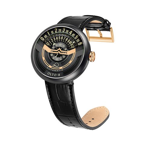 【贈太空人上鍊盒】OLTO-8 奧陀 | INFINITY IF1-S3352 |  賽車儀錶板 機械錶 側面