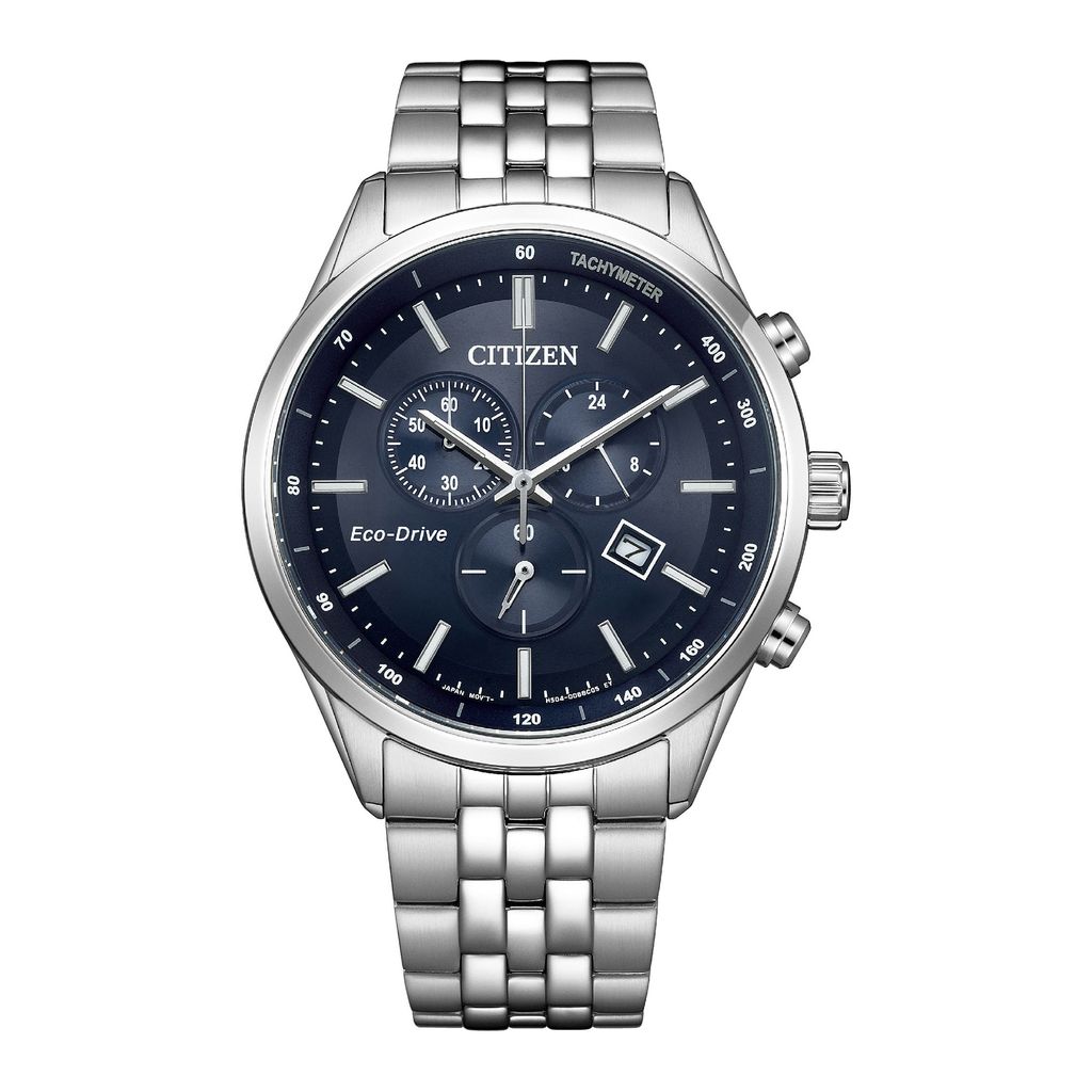 CITIZEN 星辰 I GENT'S系列 AT2570-56L | Eco-Drive 光動能計時腕錶 手錶 男錶 正面