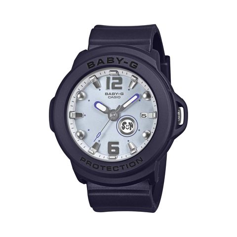 CASIO BABY-G | BGA-15 系列 BGA-15K-2A | 2026新款 深藍色 多彩圓形腕錶 正面