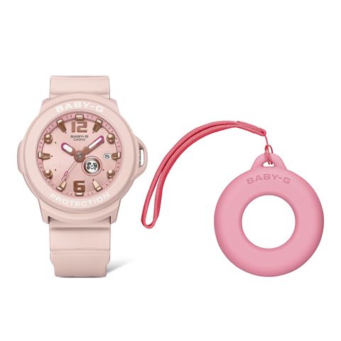 CASIO BABY-G | BGA-15 系列 BGA-15K-4A | 2026新款 粉色 多彩圓形腕錶 套組